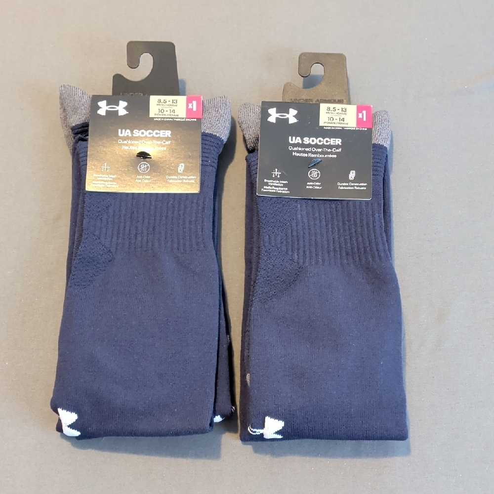 Under Armour Men's Dark Blue Soccer Socks